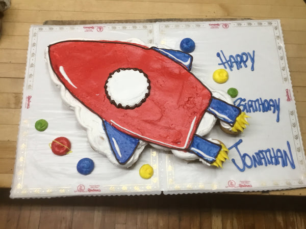 Cupcake Pull Apart Rocket