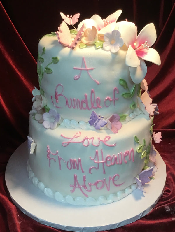 Delicate Floral Baby Shower