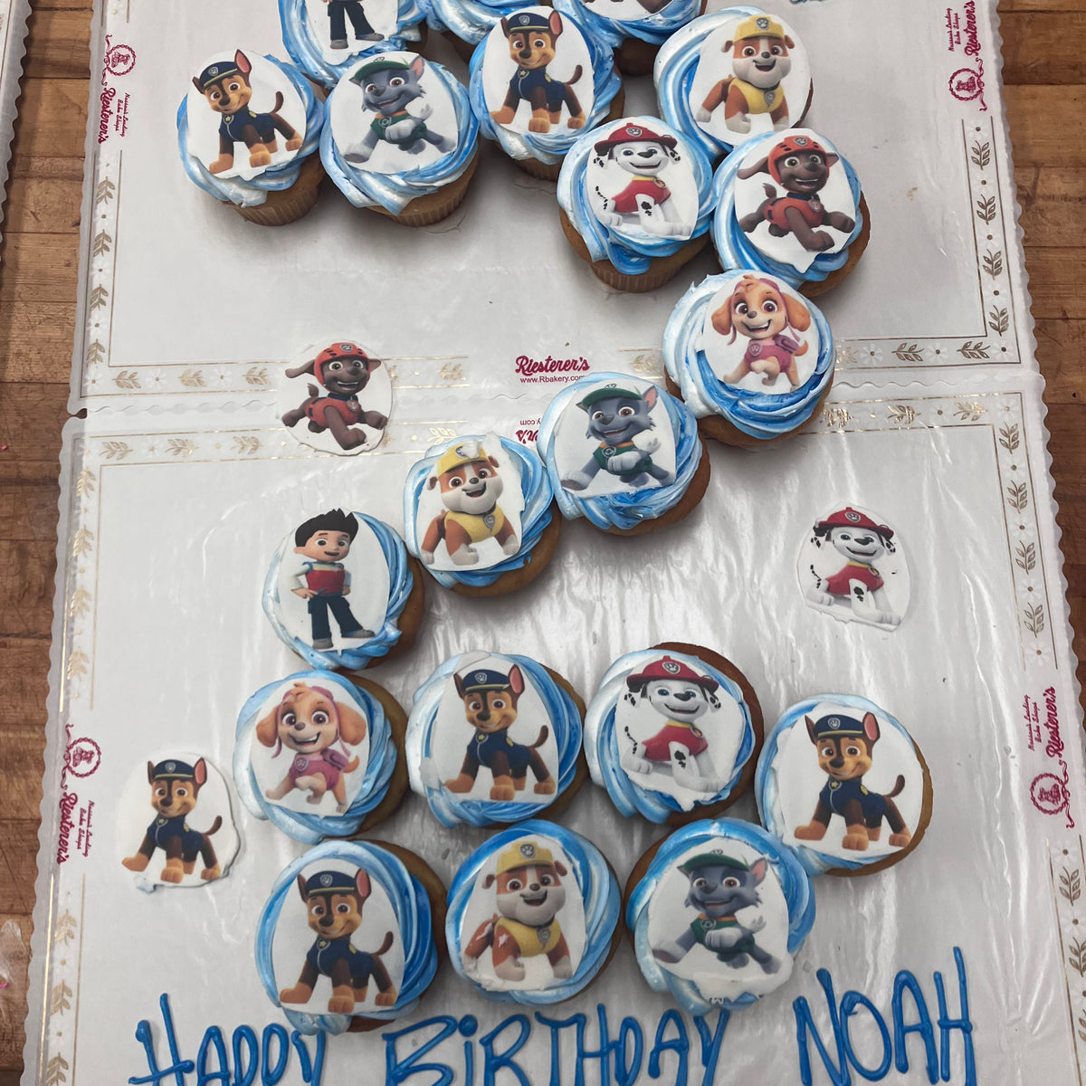 Paw Patrol Cupcake Cake – Riesterer's Bakery