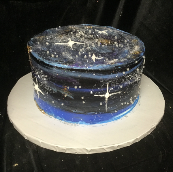 Galaxy cake