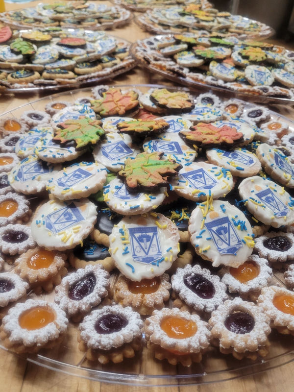 Logo cookie trays