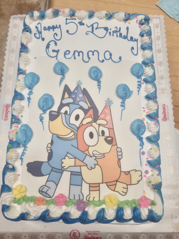 Bluey Cake