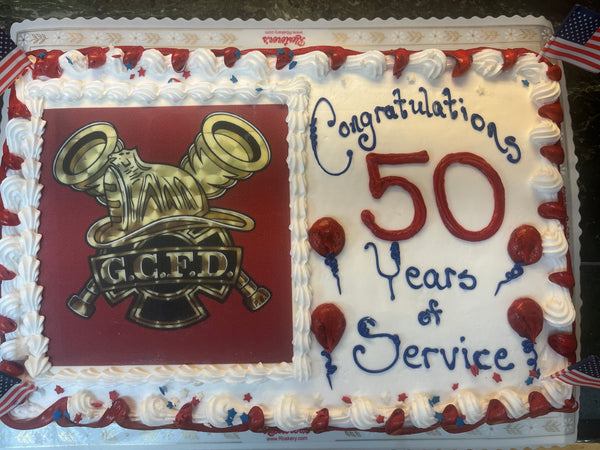 Photo Scan Logo Cake