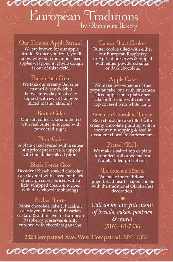 Oktoberfest Specialties