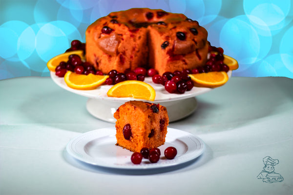 Cranberry Orange Ring Cake
