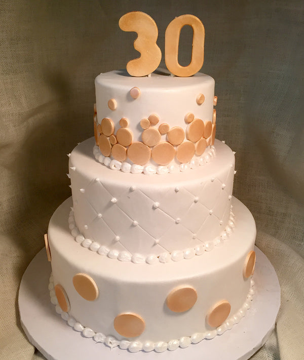 Bubbly Dots Cake
