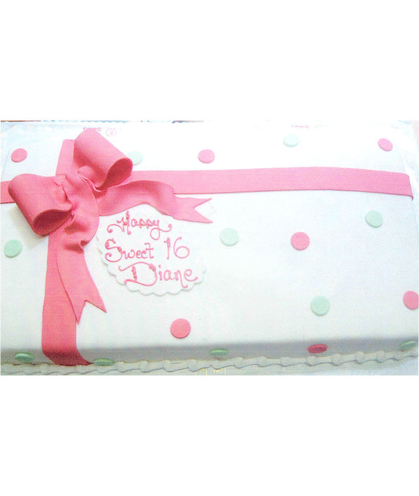 Confetti Present Cake