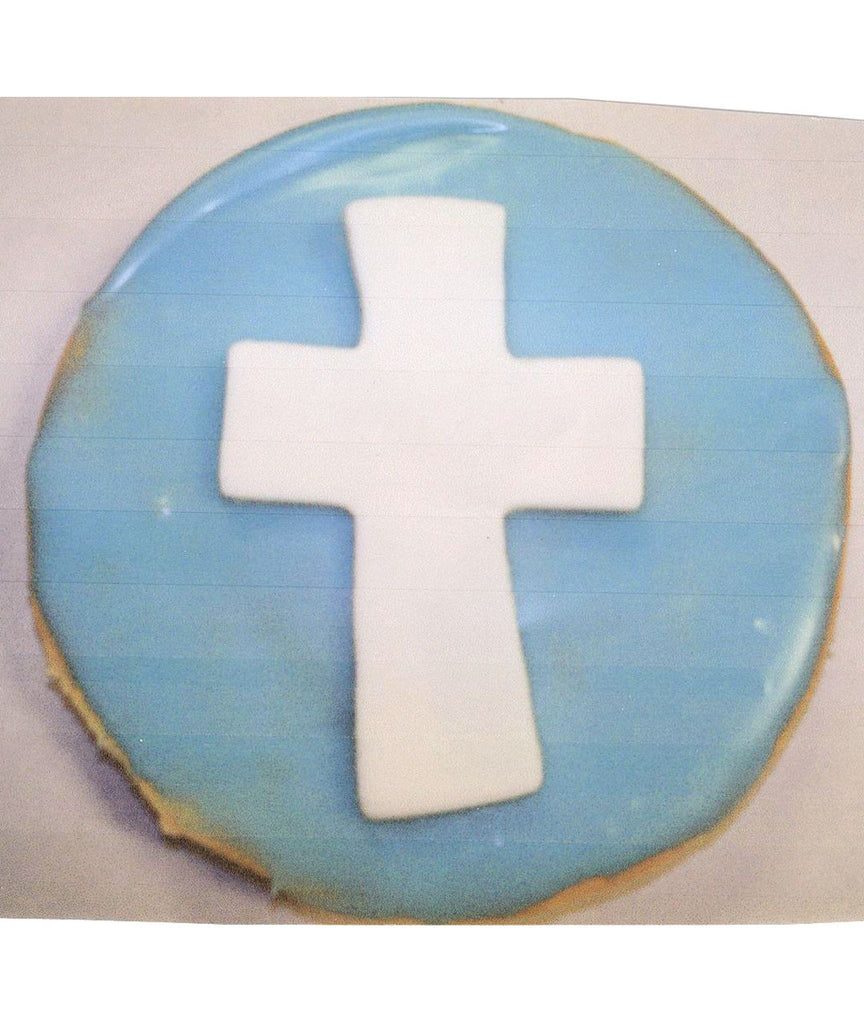 Cross Black and White Cookie