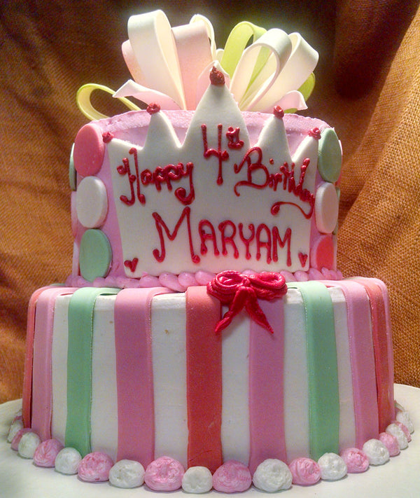 Crown Dots & Stripes