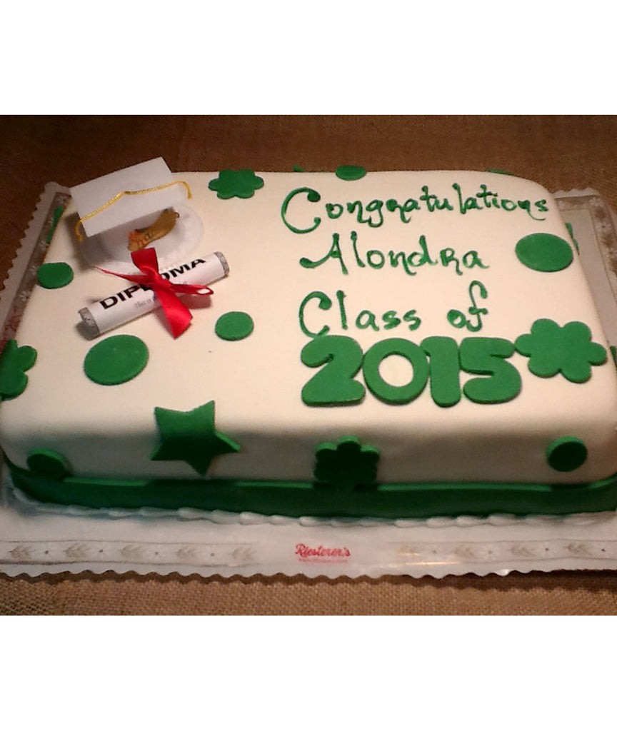 Graduation Shapes Cake