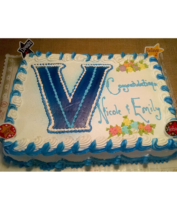 School Letter Cake