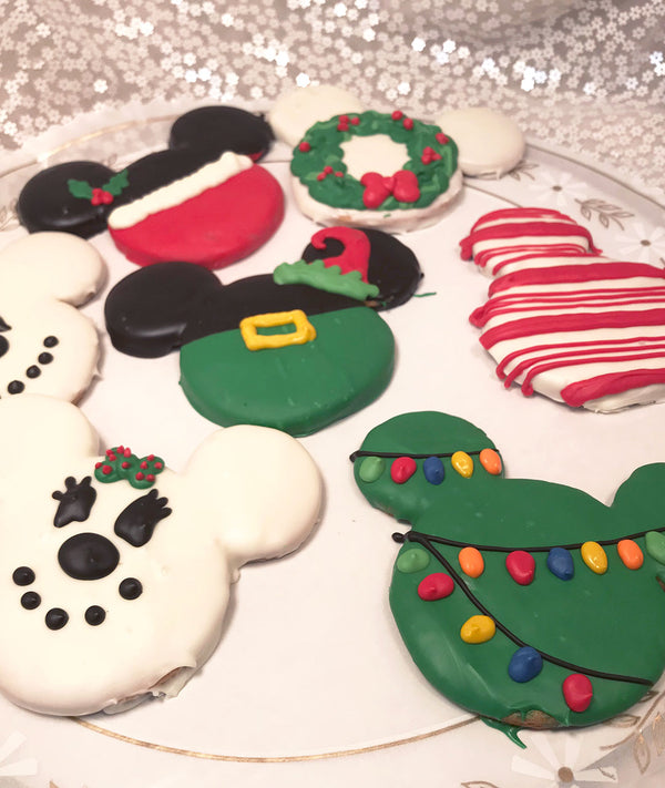 Mickey & Minnie Christmas Cookies