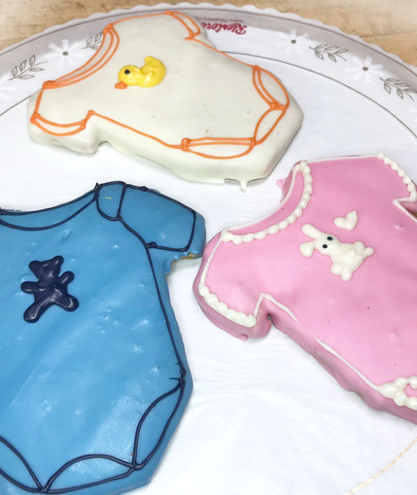 Baby Onesie Cookie Favors