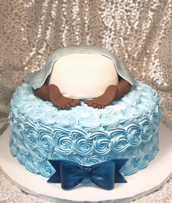 Baby Diaper with Rosettes