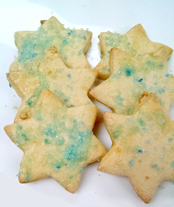 Sugar Star of David and Driedel Cookies