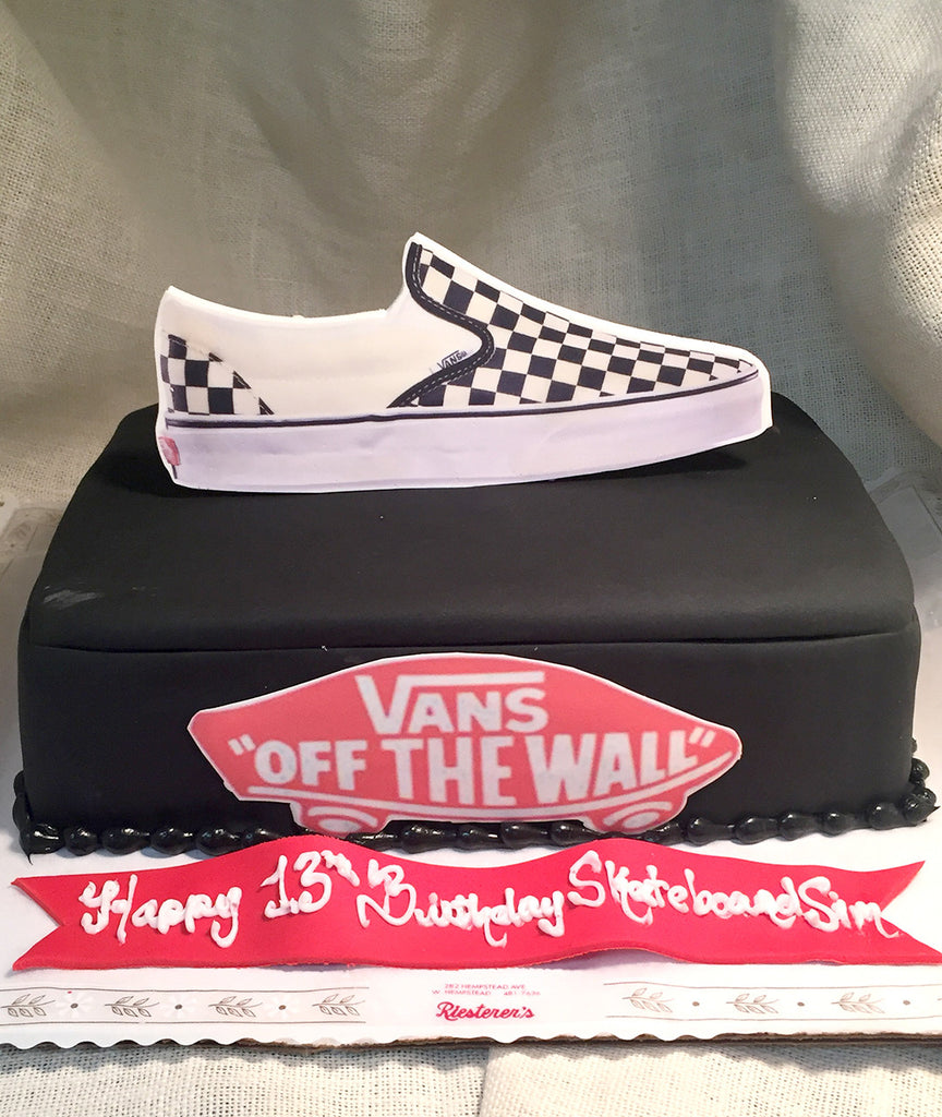 Vans Shoe Cake