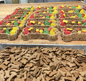 Dog Biscuit Gift Baskets