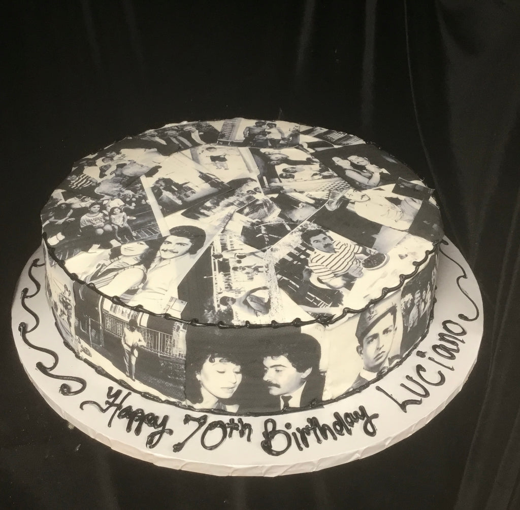Photo Collage Cake