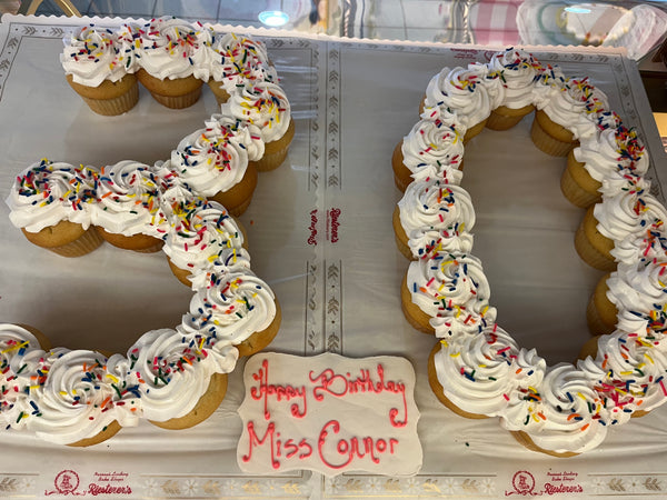 Cupcake number pull apart