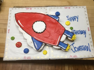 Cupcake Pull Apart Rocket