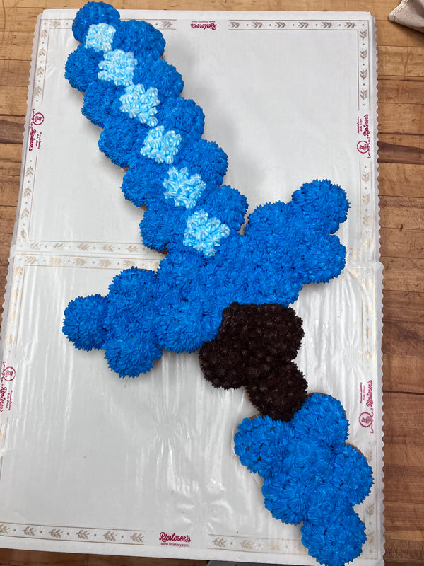 Mine craft Pull Apart Cupcake