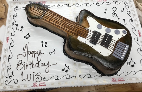 Guitar Cake