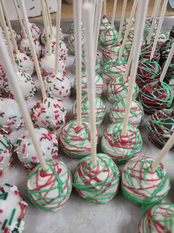Christmas Cake Pops