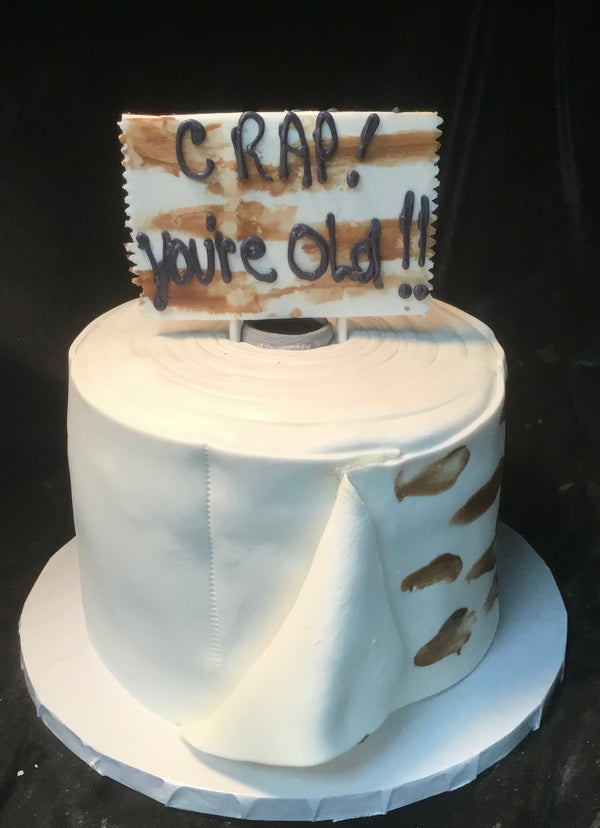 Toilet Paper Cake
