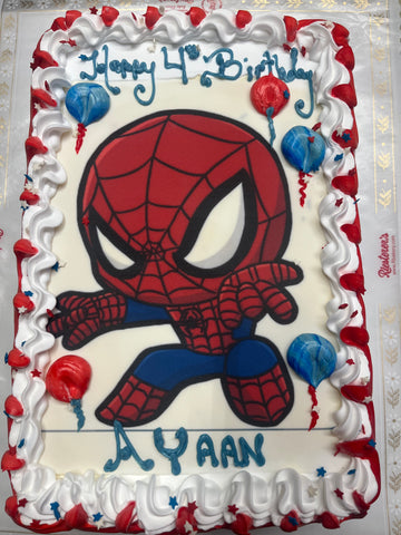 Spidey Cake