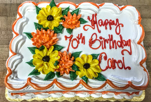 Autumn Sheet Cake