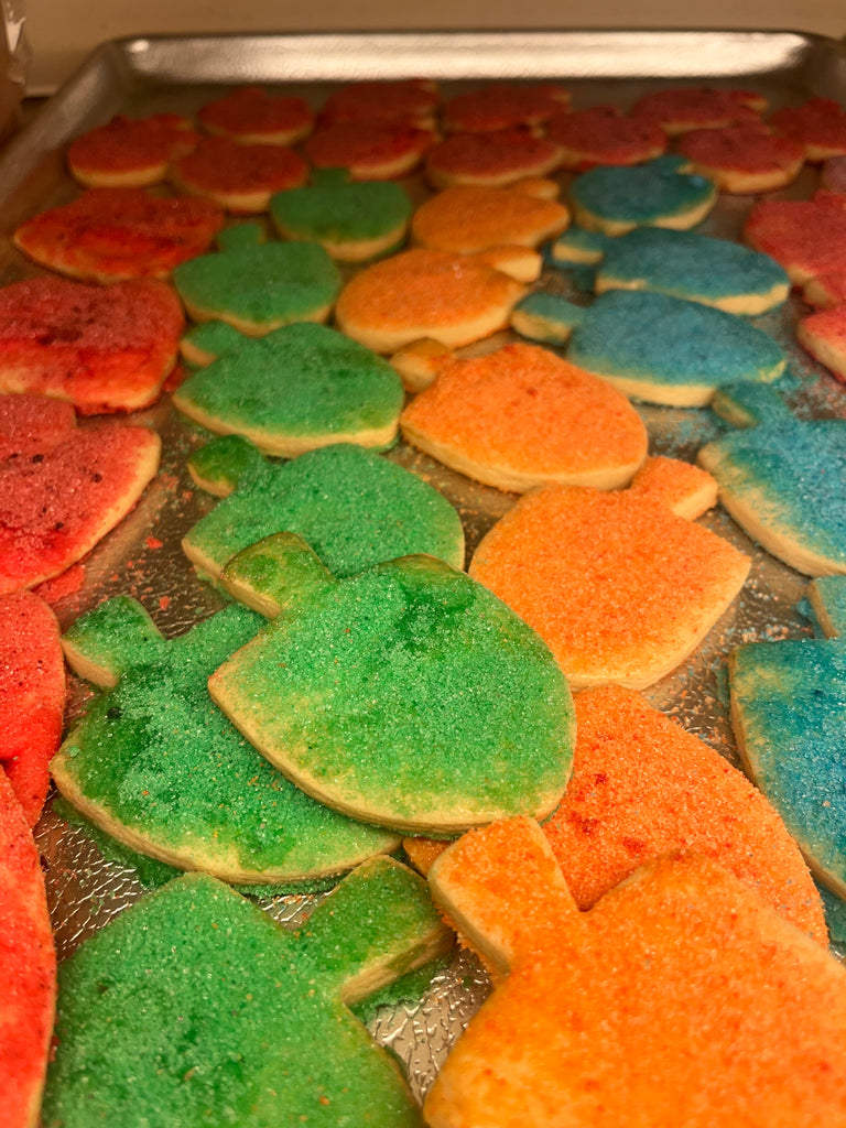 Dreidel Sugar Cookies