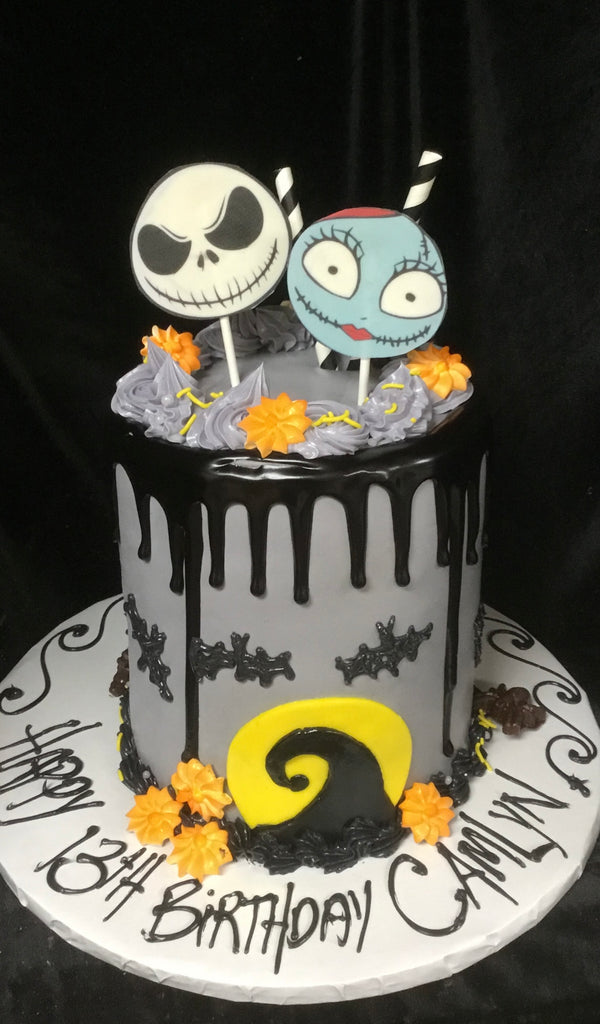 Nightmare Before Christmas Cake