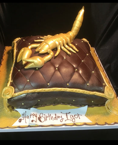 Scorpio Season Cake