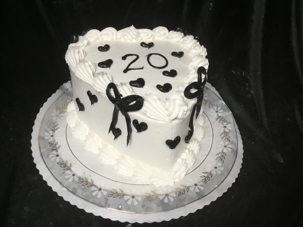 Black and White Heart