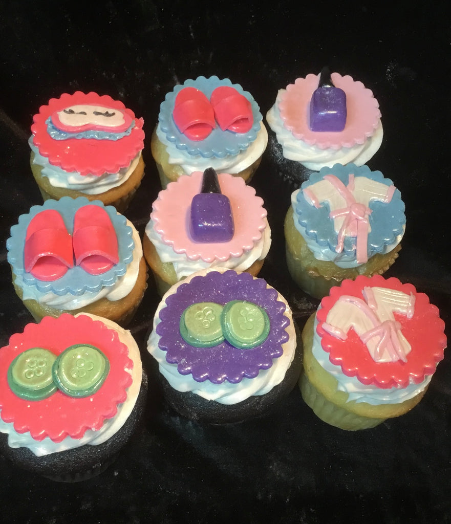 Spa Day Cupcakes