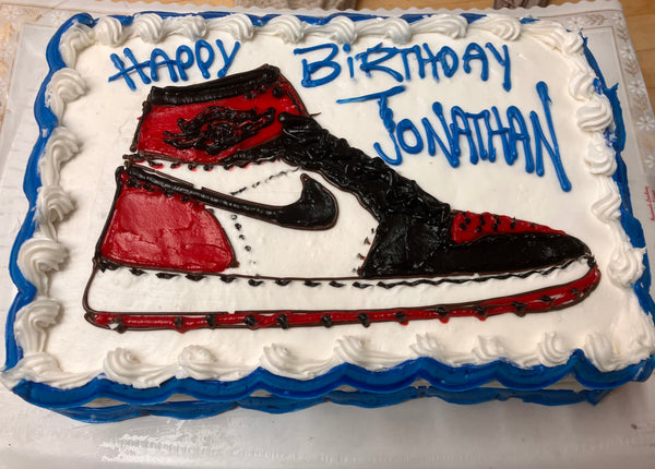 Nike Sneaker Cake