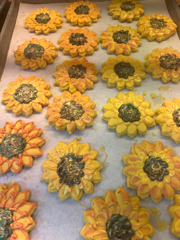 Sunflower Cookies