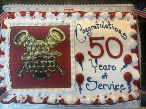 Photo Scan Logo Cake