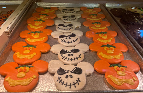 Halloween Mickey Cookies