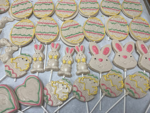 Easter White Chocolate Pops