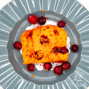 Gluten Free Orange Cranberry Loaf Cake