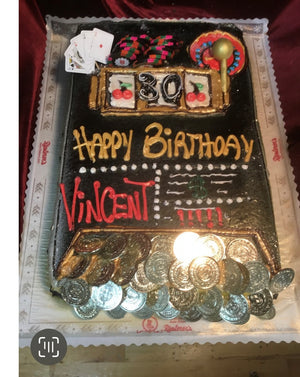 Slot Machine Cake
