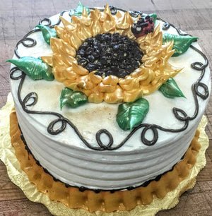 Sunflower Burst Layer