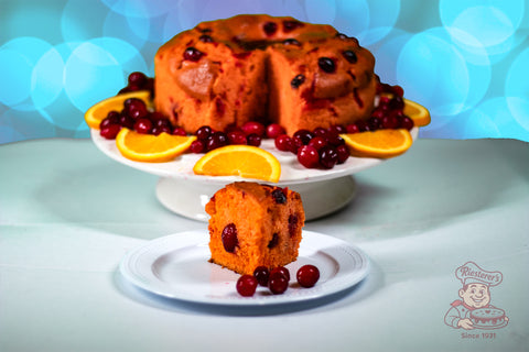 Cranberry Orange Ring Cake