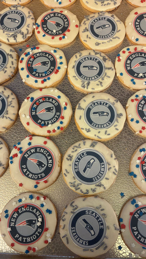 Superbowl Cookies 2026