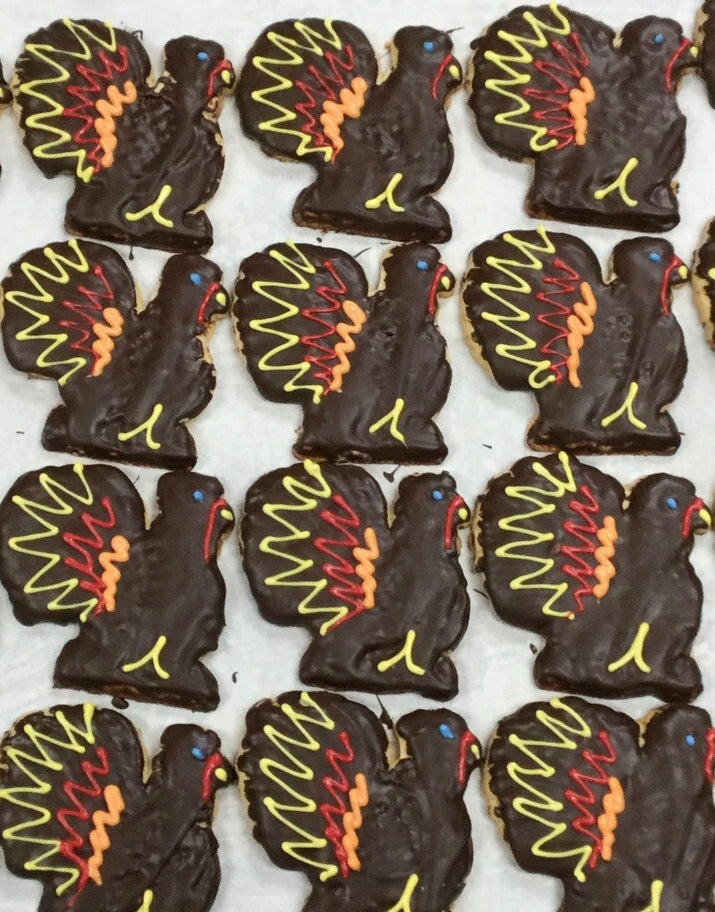 Chocolate Turkey Cookies