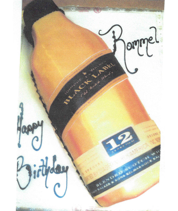 Scotch Bottle Cutout