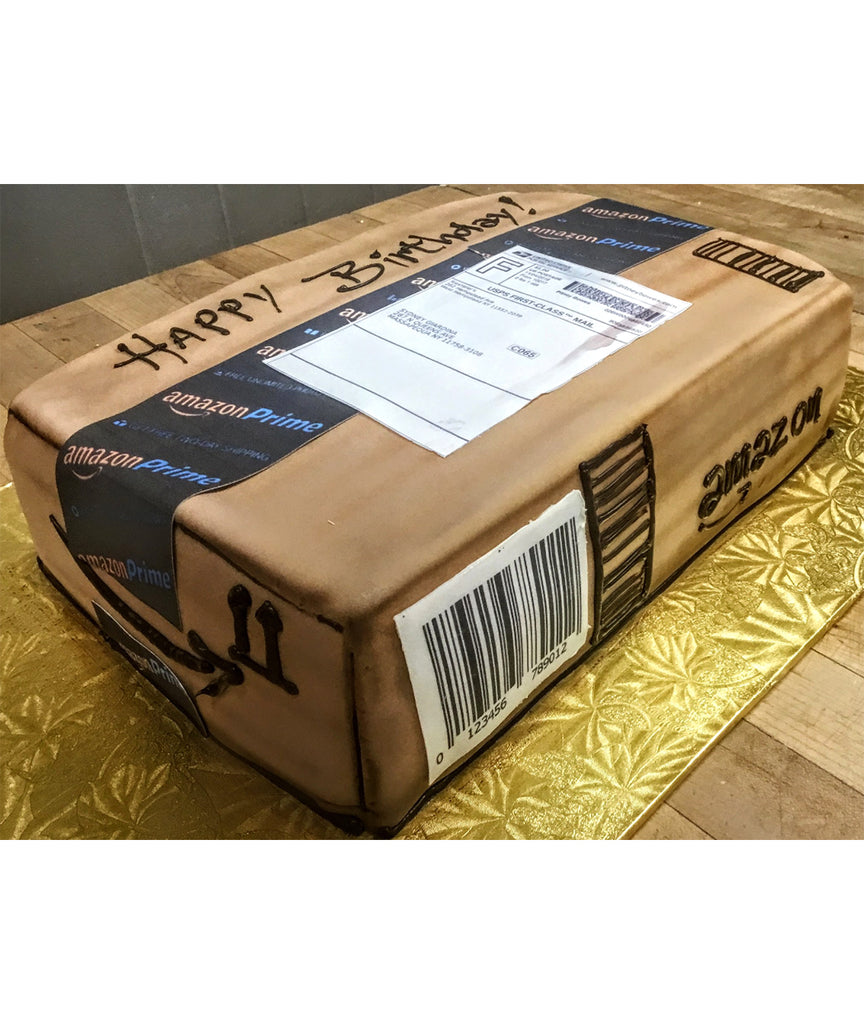 Amazon Box Layer Cake - Classy Girl Cupcakes