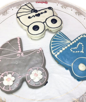 Baby Carriage Cookie Favors