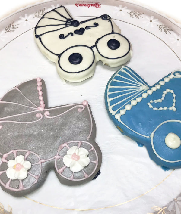 Baby Carriage Cookie Favors